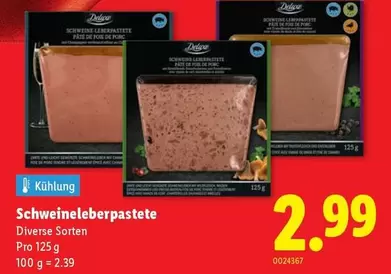 Schweineleberpastete