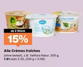 Crèmes fraîches