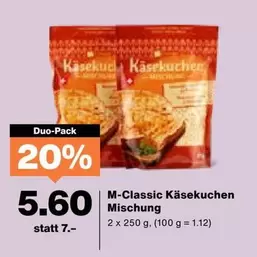 Käsekuchen Mischung