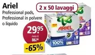 Ariel - Professional pods, Professional in polvere o liquido