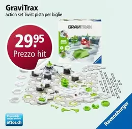 Action - action set Twist pista per biglie