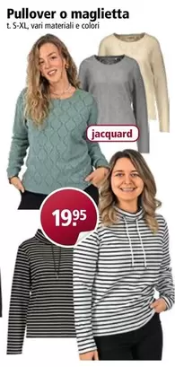 Pullover o maglietta