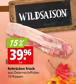 Rehrücken frisch