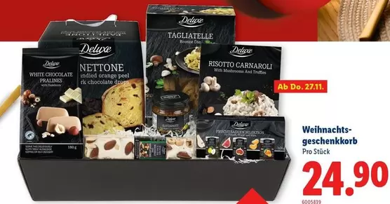 Weihnachts-Geschenkkorb