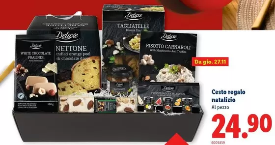 Cesto regalo natalizio