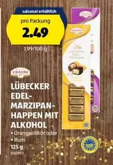 LÜBECKER EDEL-MARZIPAN-HAPPEN MIT ALKOHOL