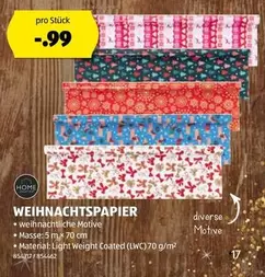 WEIHNACHTSPAPIER