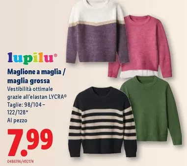 Maglione a maglia / maglia grossa