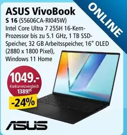 Asus - VivoBook S 16 (S5606CA-RI045W)