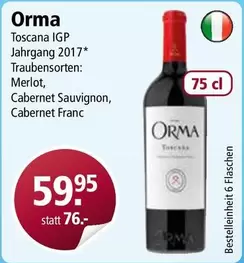 Toscana IGP Jahrgang 2017*