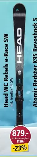 WC Rebels e-Race SW or Redster X9S Revoshock S