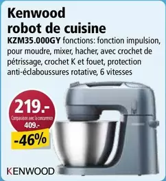 robot de cuisine KZM35.000GY