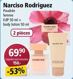 Femme - Poudrée femme EdP 50 ml + body lotion 50 ml