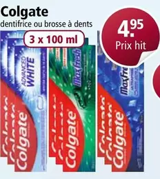 dentifrice ou brosse à dents