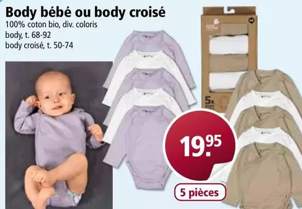 Body bébé ou body croisé