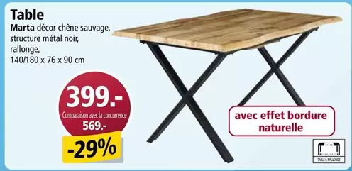 Marta décor chêne sauvage