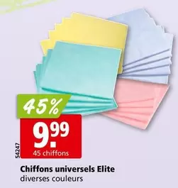 Chiffons universels Elite
