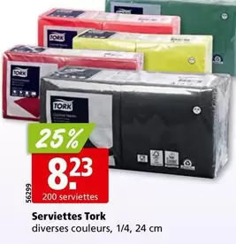Serviettes Tork