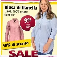 Blusa di flanella