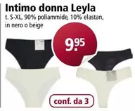 Nero - Intimo donna Leyla