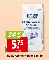 Crème-Pulver Vanille