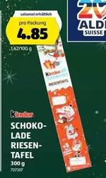 Kinder - SCHOKO-LADE RIESEN-TAFEL