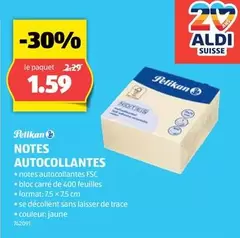 Pelikan - NOTES AUTOCOLLANTES