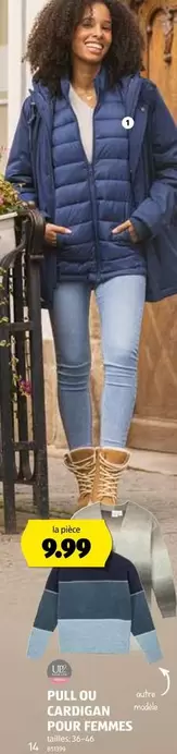 PULL OU CARDIGAN POUR FEMMES