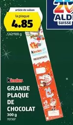 Kinder - GRANDE PLAQUE DE CHOCOLAT