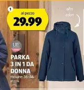 PARKA 3 IN 1 DA DONNA