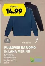 PULLOVER DA UOMO IN LANA MERINO
