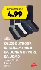 CALZE OUTDOOR IN LANA MERINO DA DONNA OPPURE DA UOMO
