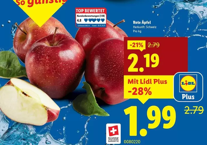 Rote Apfel