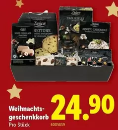 Weihnachtsgeschenkkorb