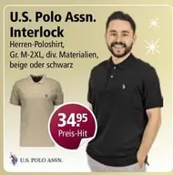 Interlock Herren-Poloshirt