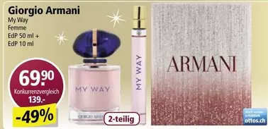 Armani - My Way Femme EdP 50 ml + EdP 10 ml
