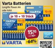 Longlife Power AA oder AAA