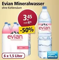 Evian - Mineralwasser