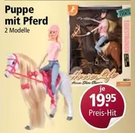 Puppe mit Pferd