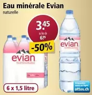 Evian - Eau minérale
