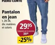 Pantalon en jean