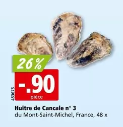 Huître de Cancale n° 3