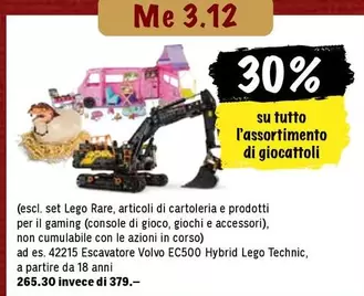 Escavatore Volvo EC500 Hybrid Lego Technic