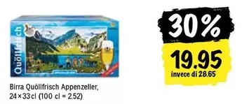 Birra Quöllfrisch Appenzeller