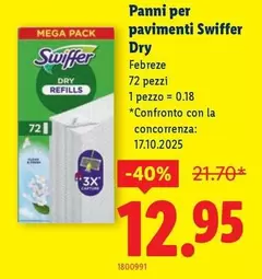 Swiffer - Panni per pavimenti Dry