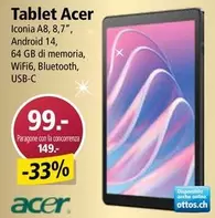 Acer - Iconia A8