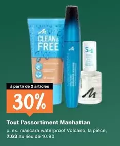 Tout l'assortiment Manhattan