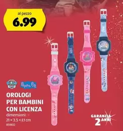 OROLOGI PER BAMBINI CON LICENZA