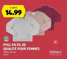 PULL EN FIL DE QUALITÉ POUR FEMMES