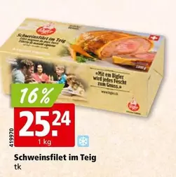 Schweinsfilet im Teig